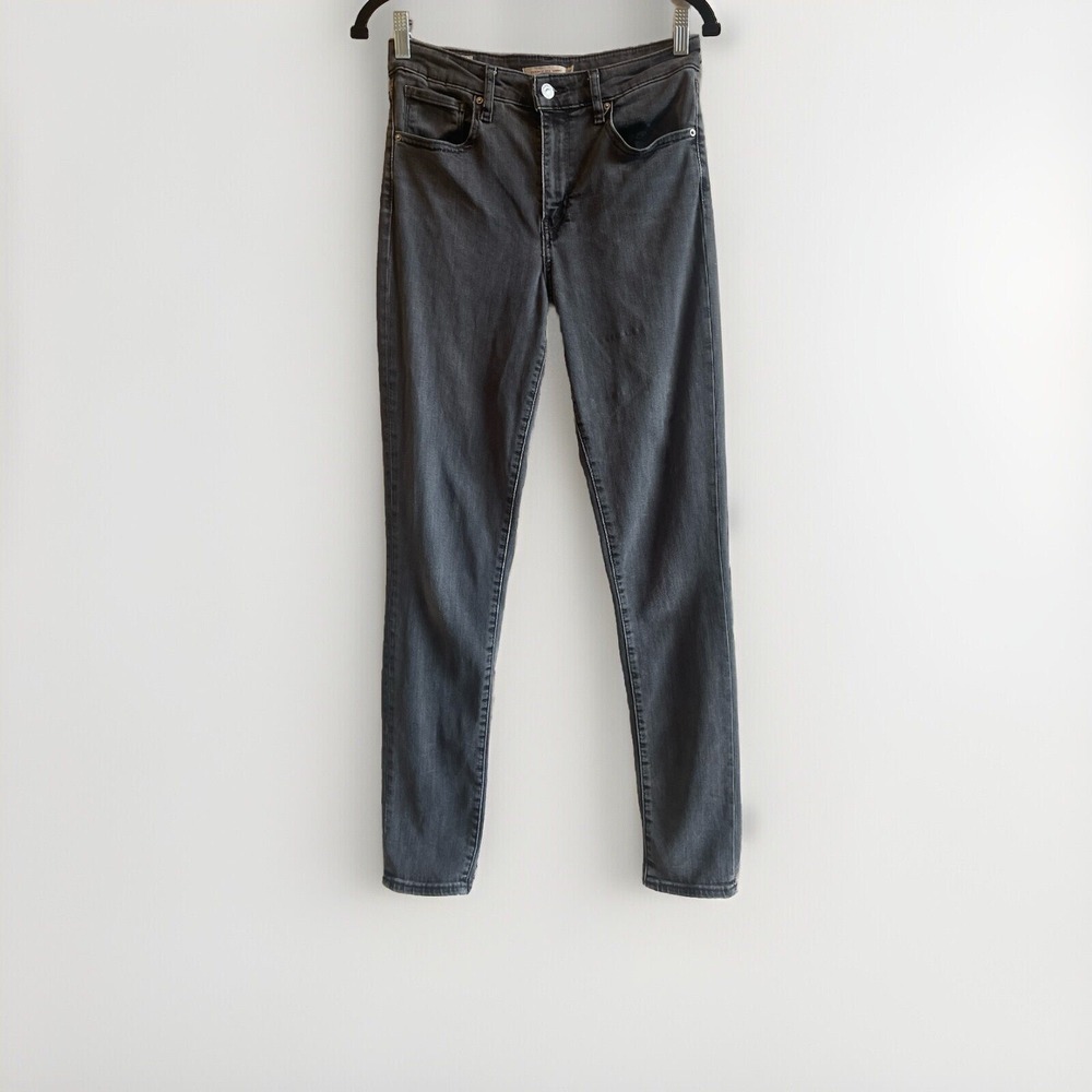 Levis 721 High Rise Skinny Jeans Grey Size W28 Women's‎ Denim